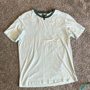 Stance Men's Light Mint Tee with Dark Green Collar